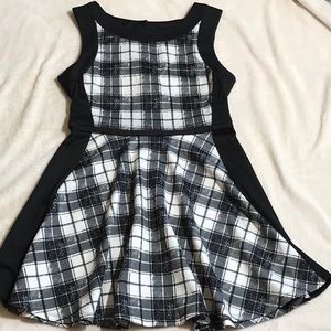 Modcloth Plaid Skater Dress